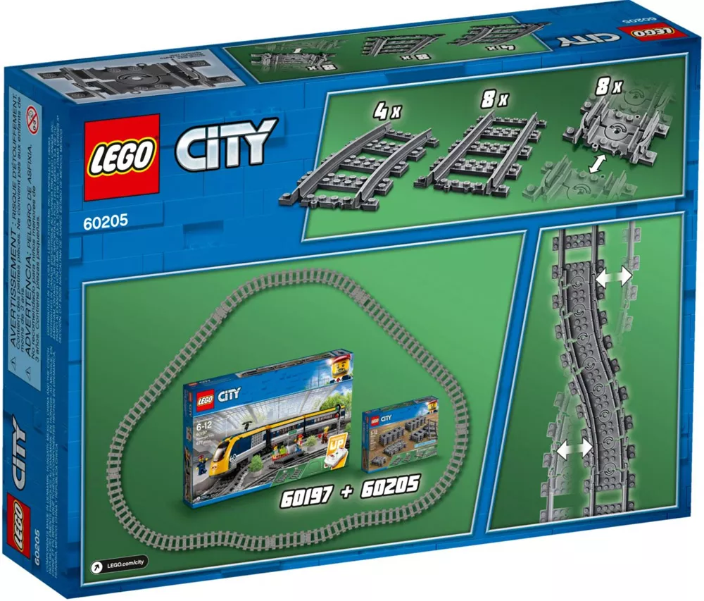 Конструктор Lego City 60205 Рельсы фото 3