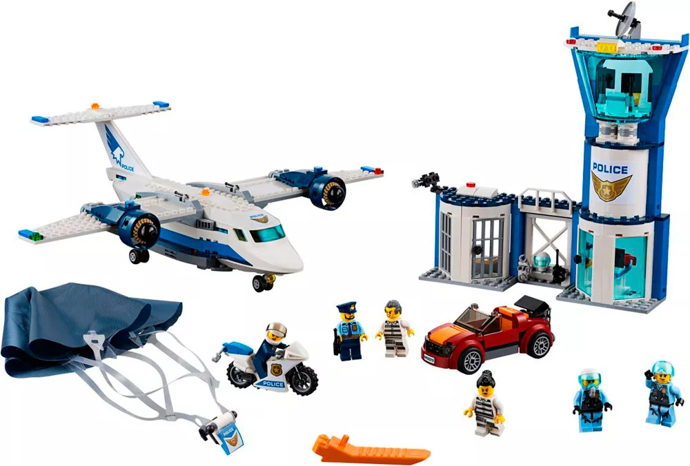 Lego City 60210 Воздушная полиция: авиабаза