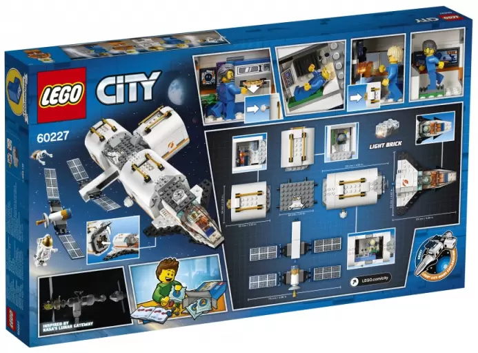 Конструктор Lego City 60227 Лунная космическая станция фото