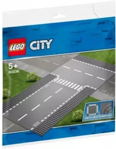 Конструктор LEGO City 60236 Прямой и Т-образный перекресток фото