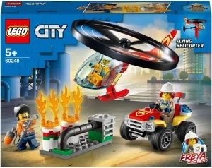 Конструктор Lego City 60248 Пожарный спасательный вертолёт фото