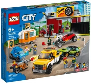 Конструктор Lego City 60258 Тюнинг-мастерская фото