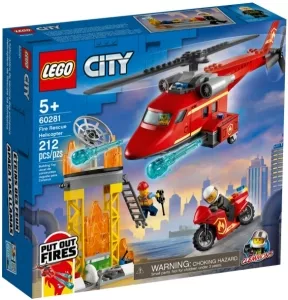 Конструктор Lego City 60281 Спасательный пожарный вертолёт фото