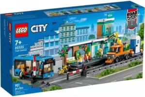 Конструктор LEGO City 60335 Железнодорожная станция фото
