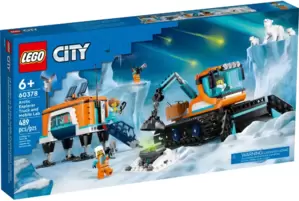 Конструктор LEGO City 60378 Арктический исследовательский грузовик и передвижная лаборатория фото