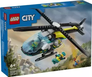 Конструктор LEGO City 60405 Аварийно-спасательный вертолет фото