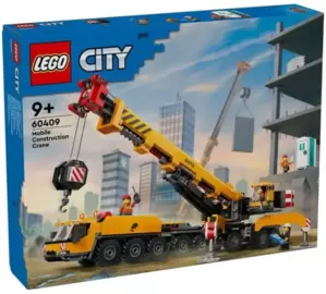 Конструктор LEGO City 60409 Желтый мобильный строительный кран фото