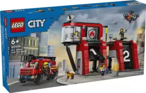 Конструктор LEGO City 60414 Пожарная часть с пожарной машиной фото