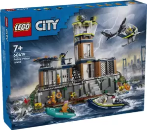 Конструктор LEGO City 60419 Полицейская тюрьма на острове фото