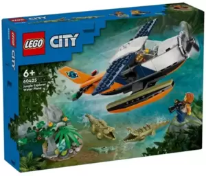 Конструктор LEGO City 60425 Водный самолет для исследования джунглей фото