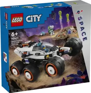Конструктор LEGO City 60431 Космический исследовательский вездеход и инопланетная жизнь фото