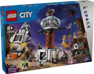 Конструктор LEGO City 60434 Космическая база и стартовая площадка для ракет фото