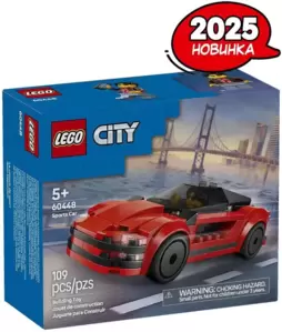 Конструктор Lego City 60448 Спортивный автомобиль (красный) фото