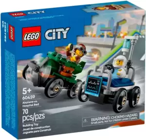 Конструктор Lego City 60459 Самолет против машины скорой помощи фото