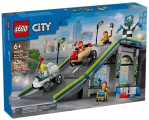 Конструктор Lego City 60460 Трасса для гоночных автомобилей с рампой фото