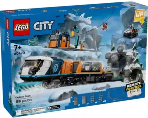 Конструктор Lego City 60470 Поезд Арктический Экспресс