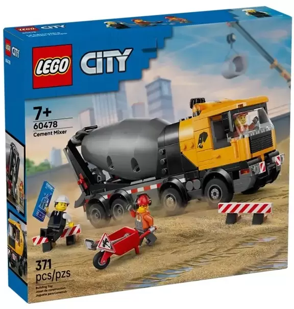 Lego City 60478 Бетономешалка
