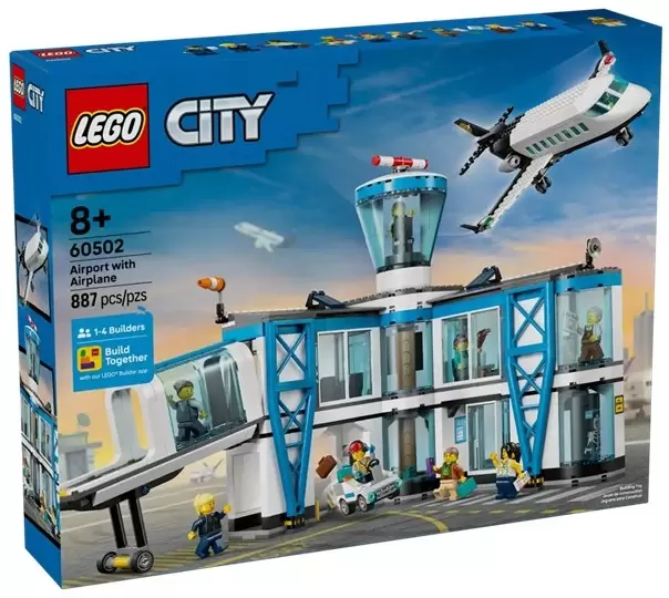 Lego City 60502 Аэропорт с самолетом