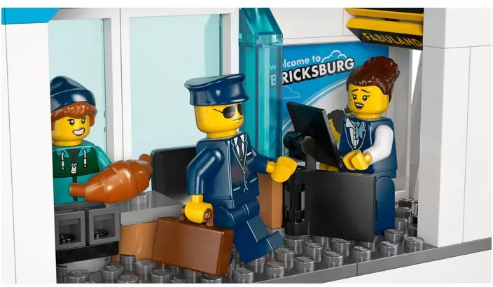 Конструктор Lego City 60502 Аэропорт с самолетом фото