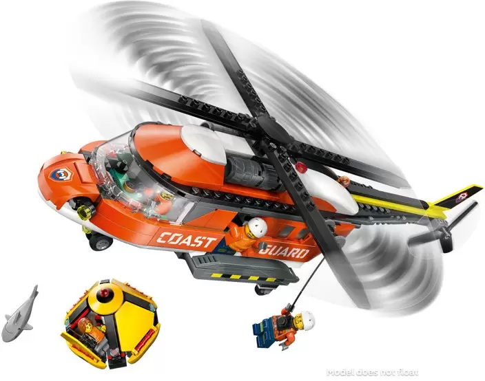 Конструктор Lego City 60503 Вертолёт береговой охраны фото