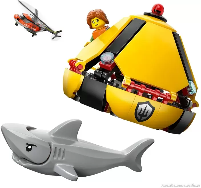 Конструктор Lego City 60503 Вертолёт береговой охраны фото