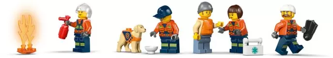 Конструктор Lego City 60504 Спасательный катер и вертолет береговой охраны фото