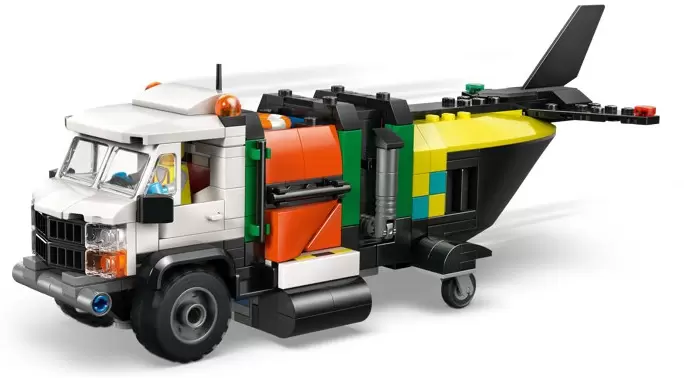 Конструктор Lego City 60505 Самолет, грузовик и судно на воздушной подушке фото