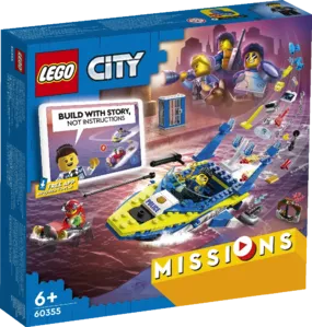 Конструктор Lego City Детективные миссии водной полиции 60355 фото