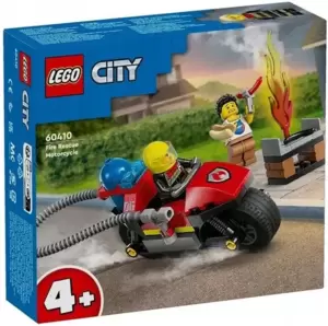 Конструктор Lego City Fire Пожарно-спасательный мотоцикл 60410 фото