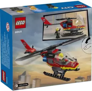 Конструктор Lego City Fire Пожарно-спасательный вертолет 60411 фото