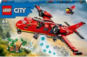 Lego City Fire Rescue Plane 60413