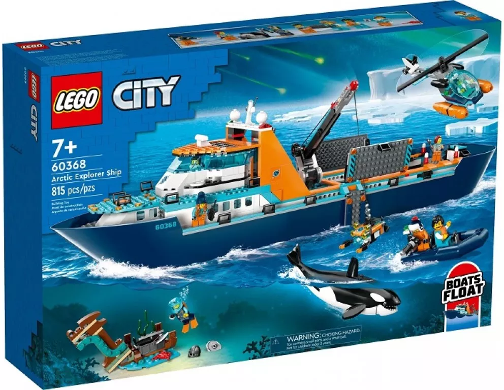 Lego City Корабль исследователя Арктики / 60368