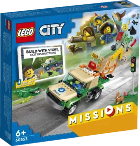 Конструктор Lego City Миссии по спасению диких животных 60353 фото