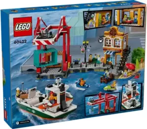 Конструктор LEGO City Морская гавань с грузовым судном / 60422 фото