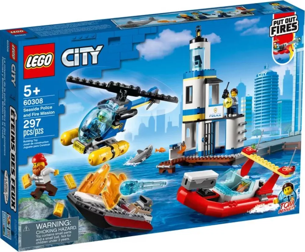 Lego City Операция береговой полиции и пожарных / 60308