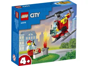 Конструктор Lego City Пожарный вертолёт 60318 фото