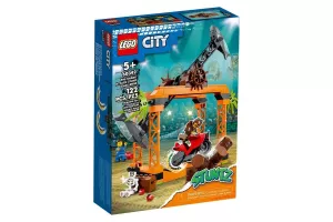 Конструктор Lego City Трюковое испытание Нападение акулы / 60342 фото