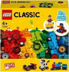 Конструктор LEGO Classic 11014 Кубики и колеса фото