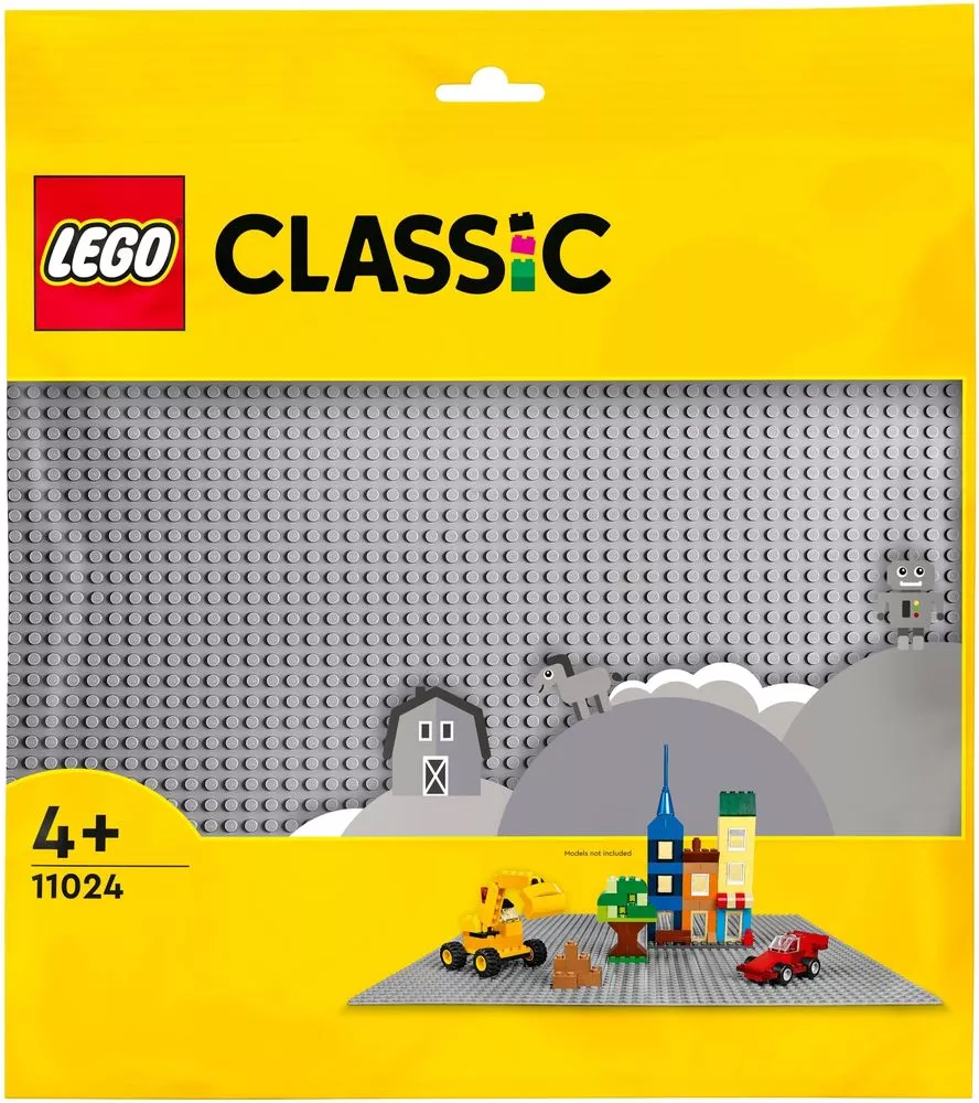 Конструктор LEGO Classic 11024 Серая базовая пластина фото