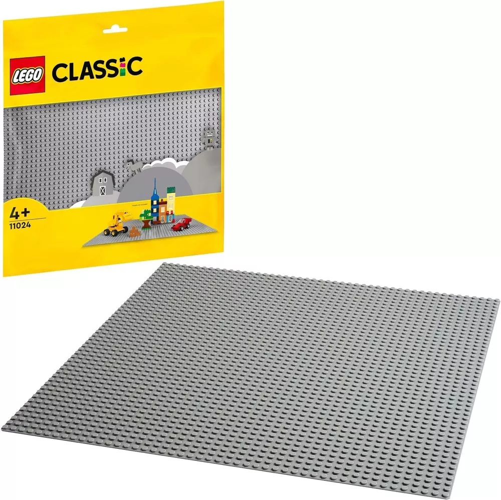 Конструктор LEGO Classic 11024 Серая базовая пластина фото 2