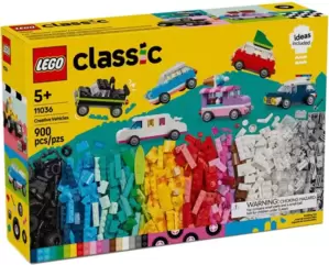 Набор деталей LEGO Classic 11036 Создавай автомобили фото