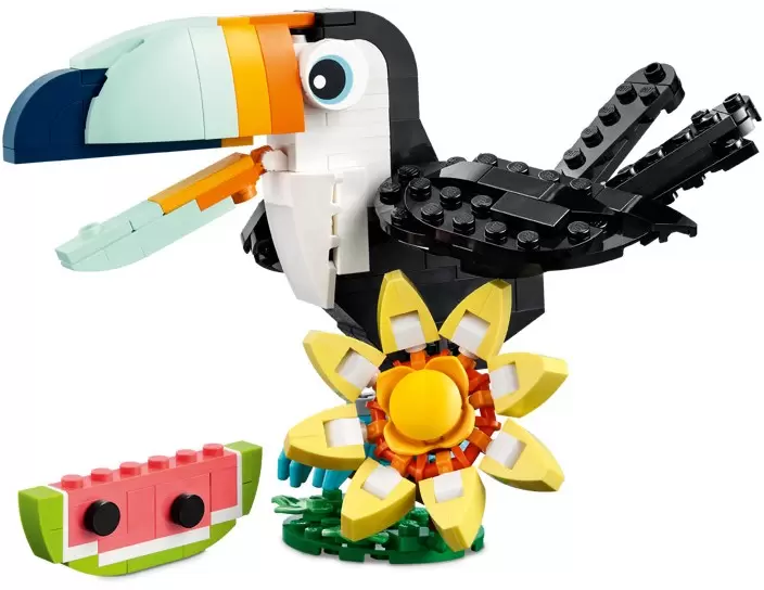 Конструктор Lego Creativity 31173 3 в 1 Тропическая птица Тусона фото