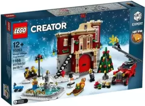 Конструктор LEGO Creator 10263 Пожарная часть в зимней деревне фото