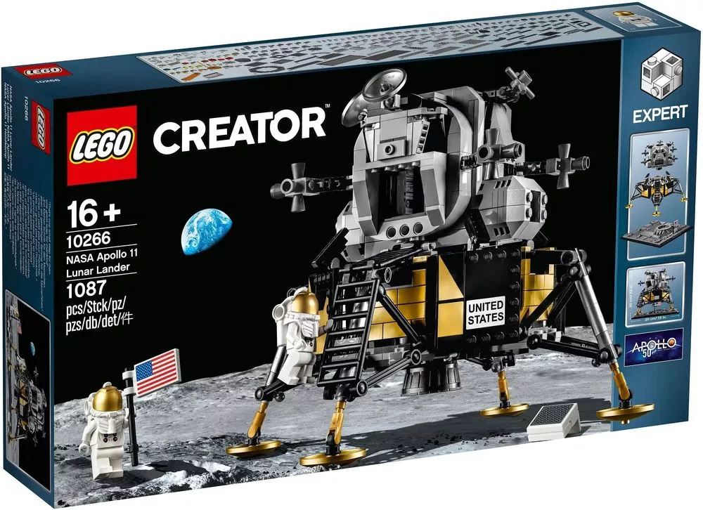 Lego Creator 10266 Лунный модуль корабля Апполон 11 НАСА