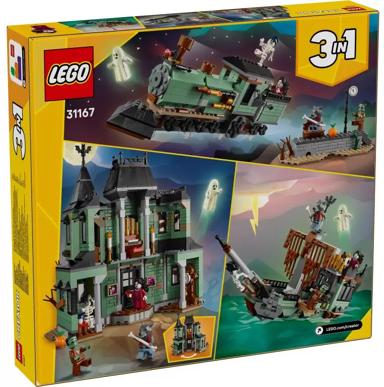 Lego Creator 31167 Особняк с привидениями 3 в 1