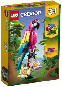 Конструктор Lego Creator 3-in-1 31144 Экзотический розовый попугай фото