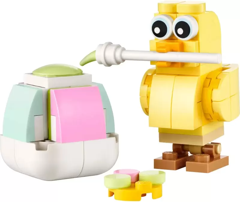 Конструктор Lego Creator 3 в 1 30690 Цыпленок раскрашивает пасхальное яйцо фото