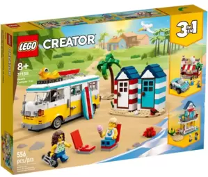 Конструктор Lego Creator 3 в 1 31138 Туристический фургон на пляже фото