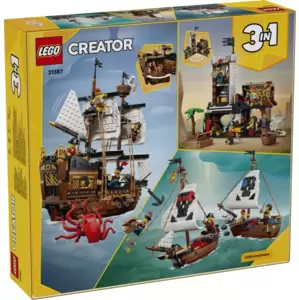 Lego Creator 3 в 1 31387 Легендарный пиратский корабль