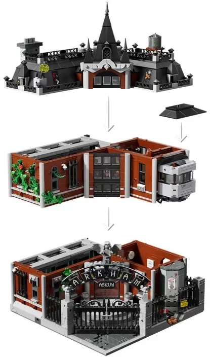 Конструктор Lego DC Batman 76300 Лечебница Аркхем фото